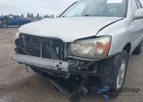 2006 Toyota Highlander Hybrid Limited V6 from USA, damaged, VIN JTEEW21A060005548